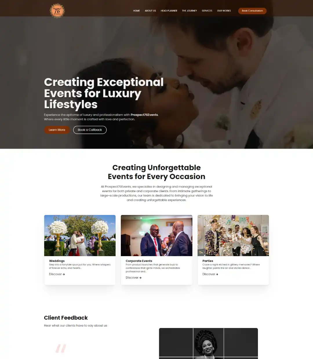 Prospect76Events - Home